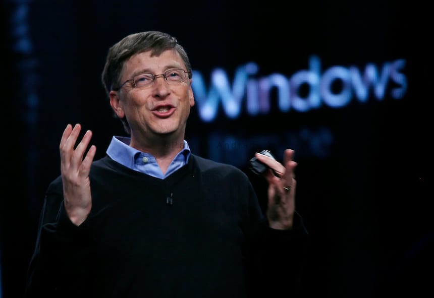 Bill Gates Launches Microsoft Windows Vista Operating System Cristian